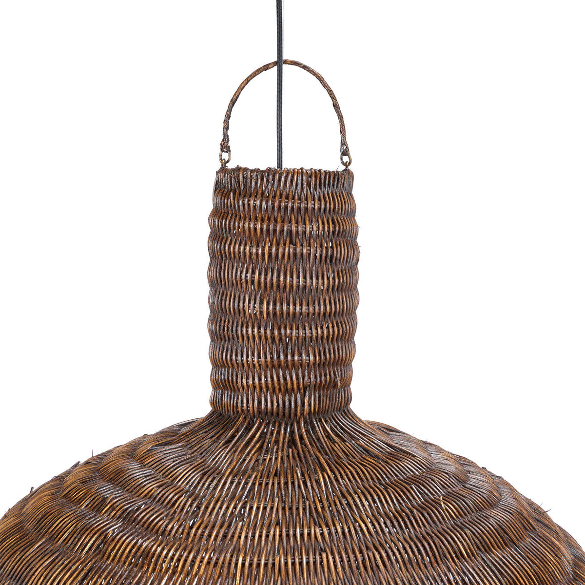 Suspension Dôme Noyer Foncé XL Bazar Bizar