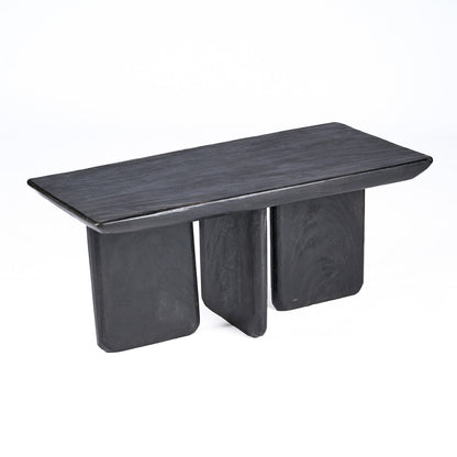 La table basse Obsidian noire Bazar Bizar