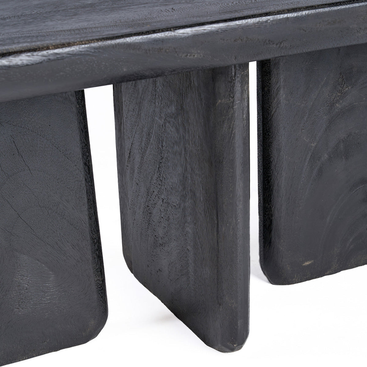 La table basse Obsidian noire Bazar Bizar