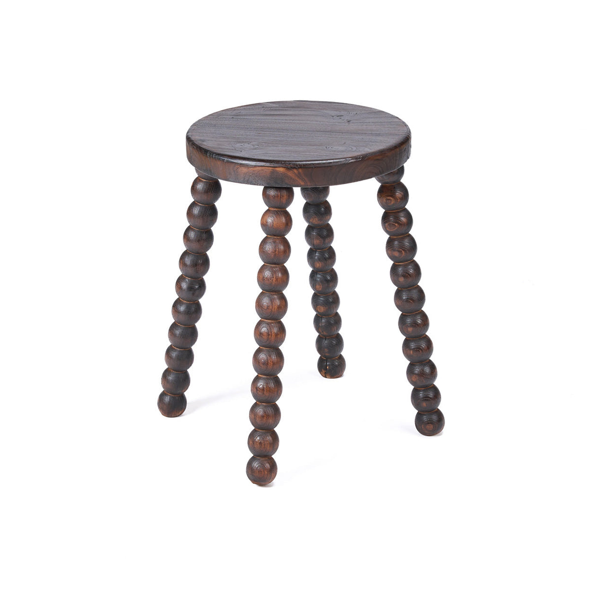 Le tabouret Dango - Noyer foncé Bazar Bizar
