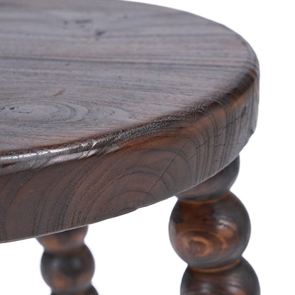 Le tabouret Dango - Noyer foncé Bazar Bizar