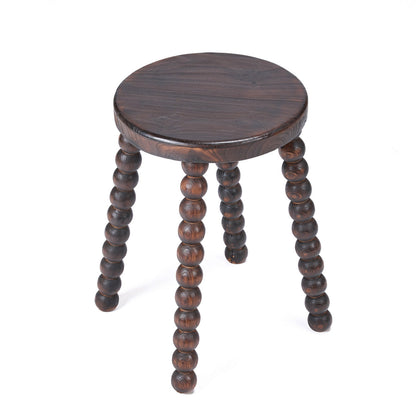 Le tabouret Dango - Noyer foncé Bazar Bizar