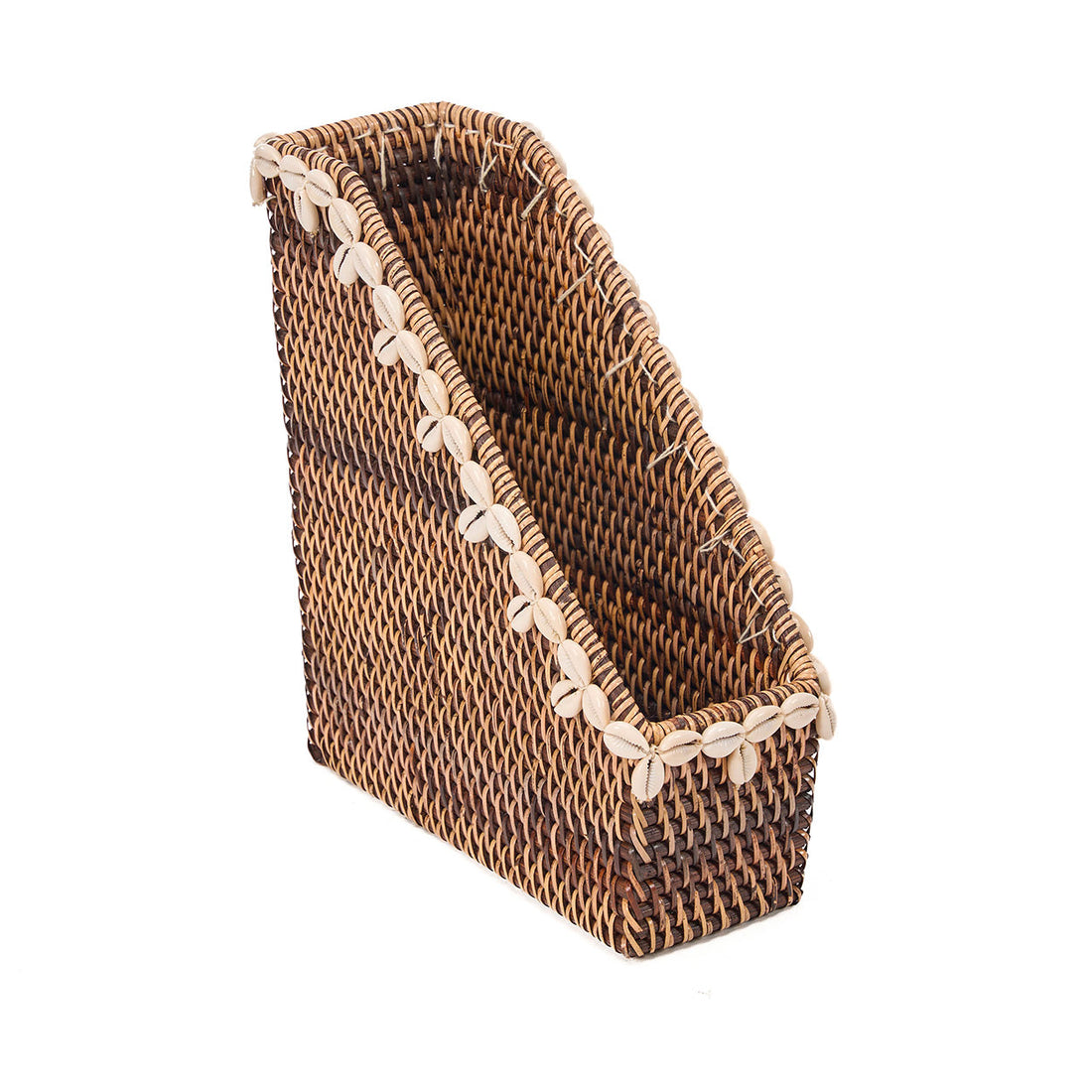 De Shell Edge Opberger Naturel marron Bazar Bizarre