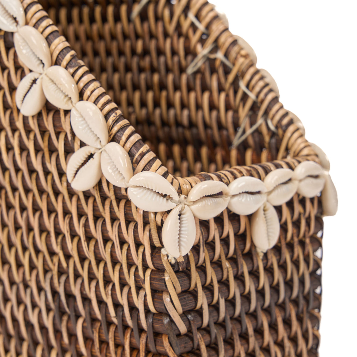De Shell Edge Opberger Naturel marron Bazar Bizarre