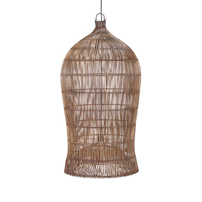 La suspension Woven Bell Noyer foncé XL Bazar Bizar