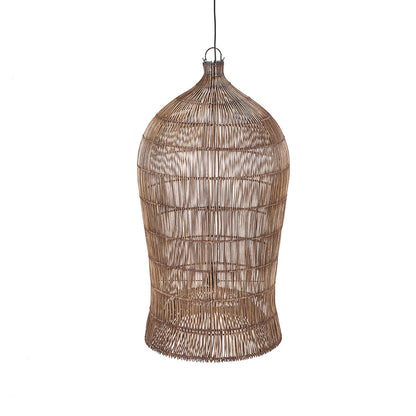 La suspension Woven Bell Noyer foncé XL Bazar Bizar