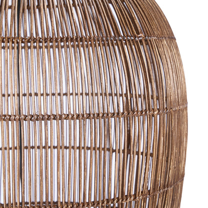 La suspension Woven Bell Noyer foncé XL Bazar Bizar