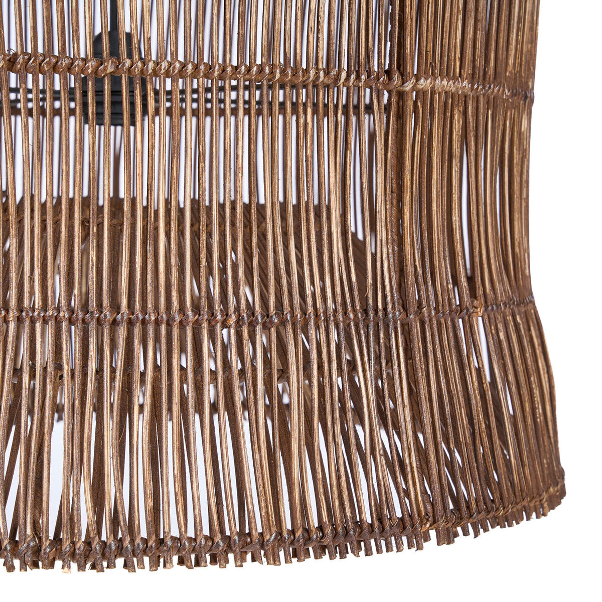 La suspension Woven Bell Noyer foncé XL Bazar Bizar