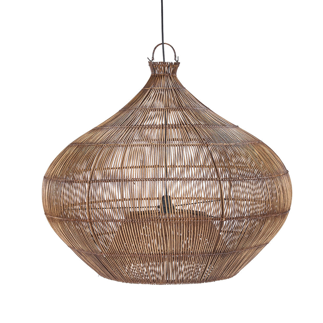La suspension Desert Gourd Noyer foncé Large Bazar Bizar