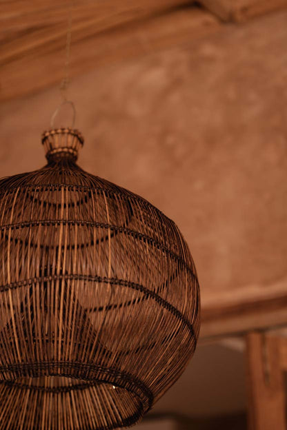 La suspension Desert Gourd Noyer foncé Medium Bazar Bizarre