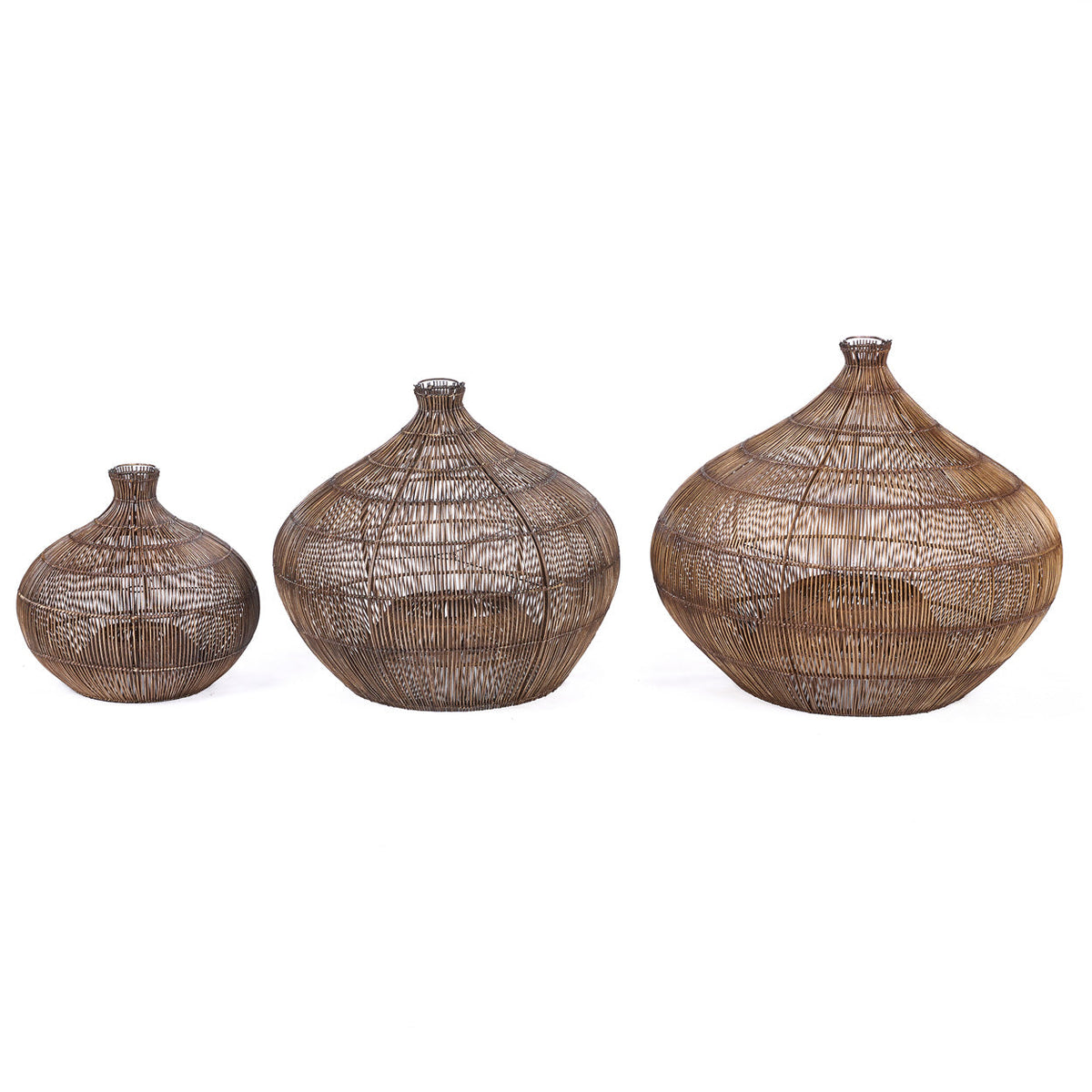 La suspension Desert Gourd Noyer foncé Medium Bazar Bizarre