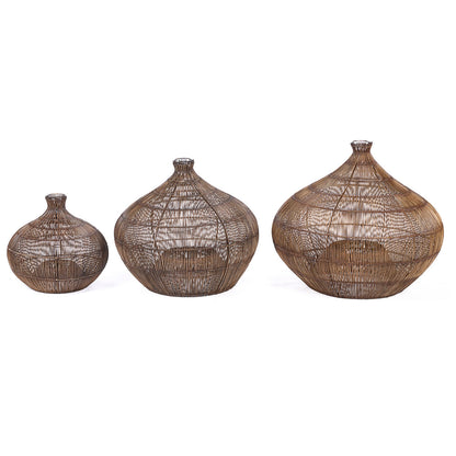 La suspension Desert Gourd Noyer foncé Medium Bazar Bizarre