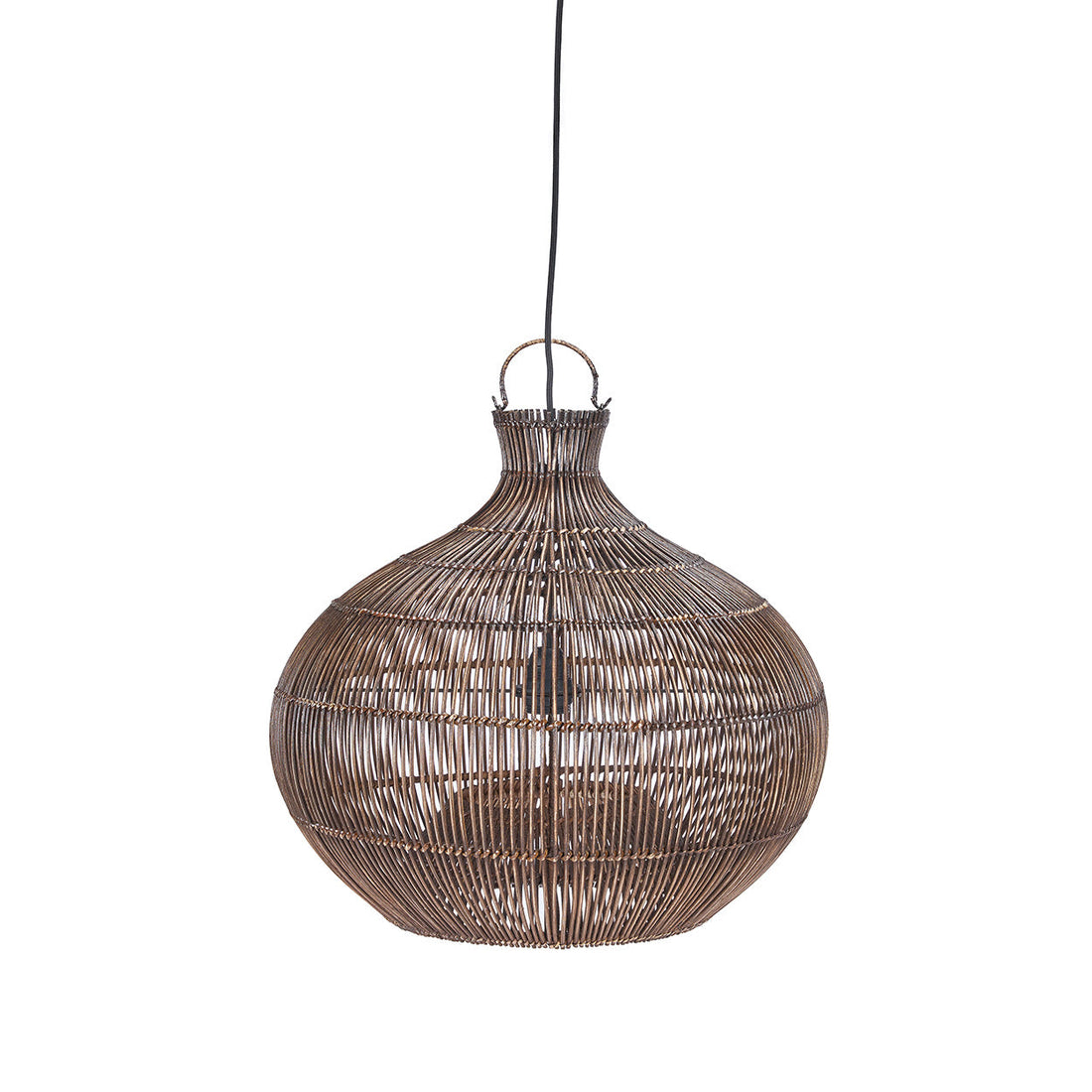 La suspension Desert Gourd Noyer foncé Small Bazar Bizar