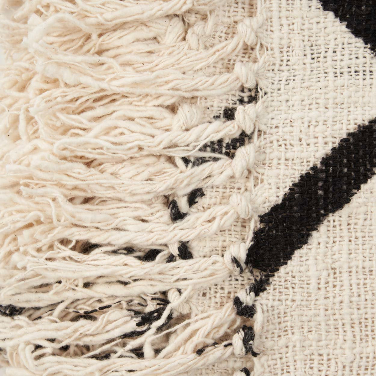Le couvre-lit Evil Eye - Noir naturel Bazar Bizar