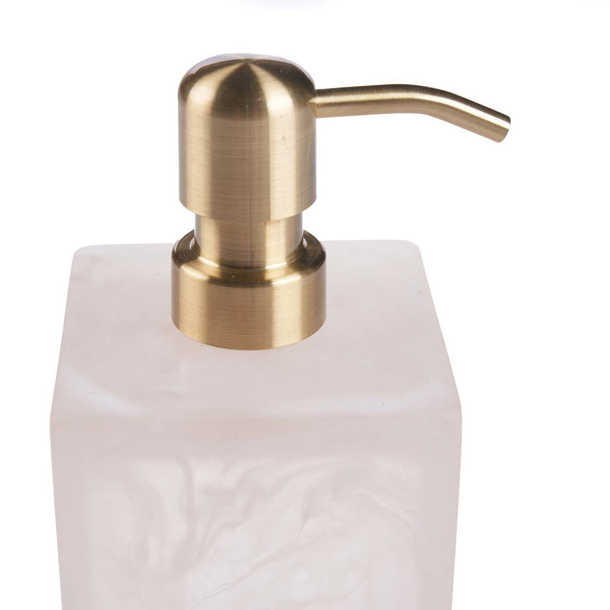 Le Distributeur de Savon en Résine- Rose Blanc Bazar Bizarre