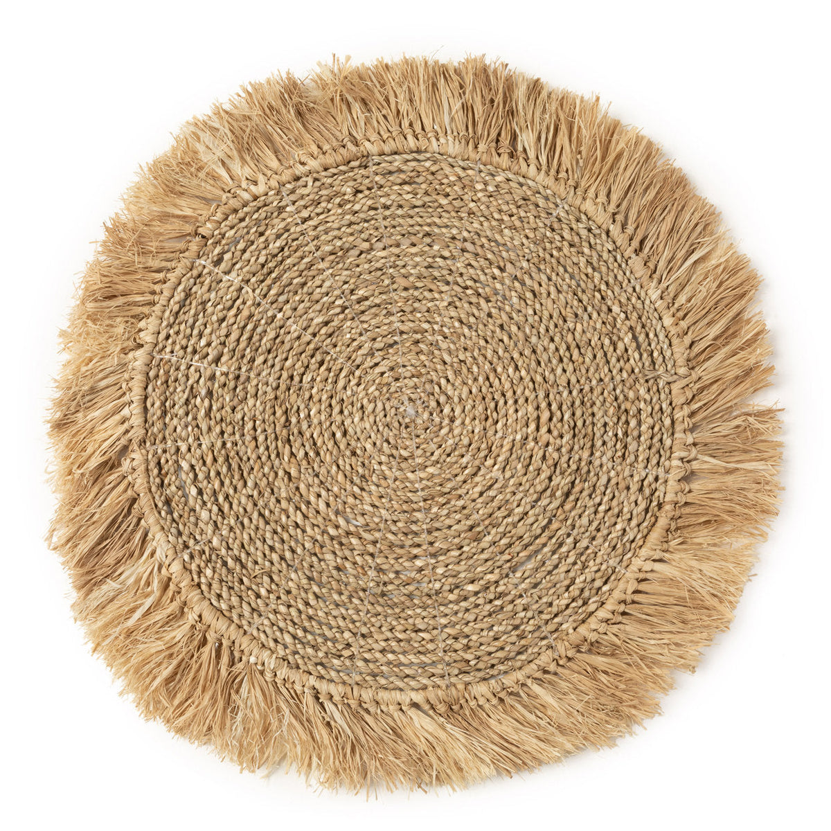 Le set de table en jonc de mer et raphia - Naturel Bazar Bizar