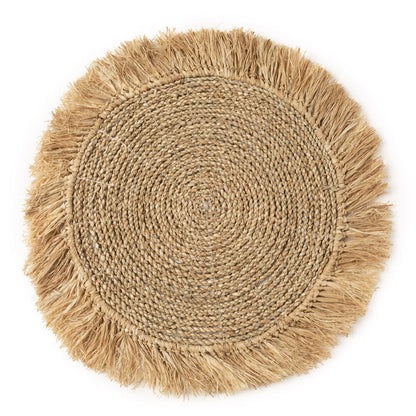 Le set de table en jonc de mer et raphia - Naturel Bazar Bizar