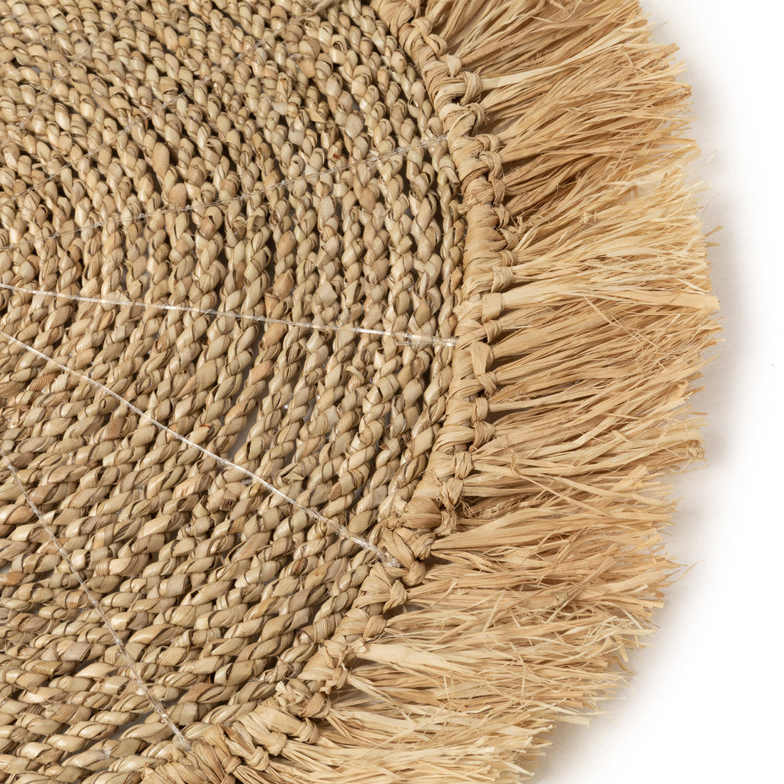Le set de table en jonc de mer et raphia - Naturel Bazar Bizar