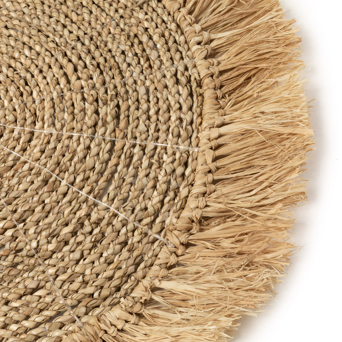 Le set de table en jonc de mer et raphia - Naturel Bazar Bizar