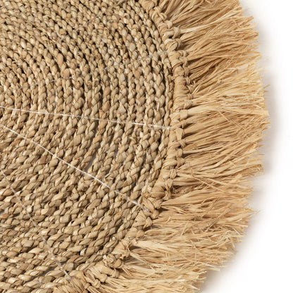 Le set de table en jonc de mer et raphia - Naturel Bazar Bizar