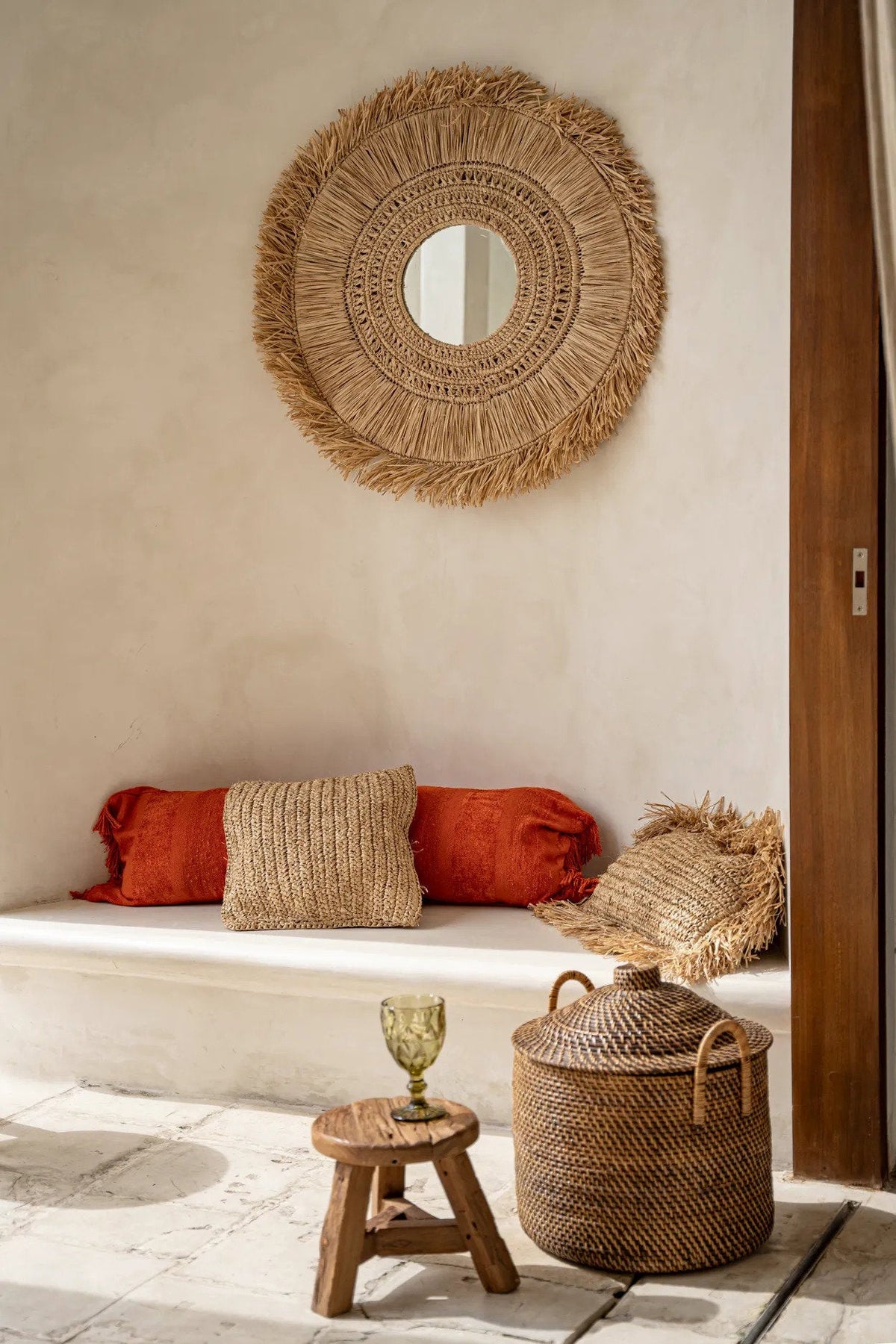 Le miroir Yuki Naturel L Bazar Bizar