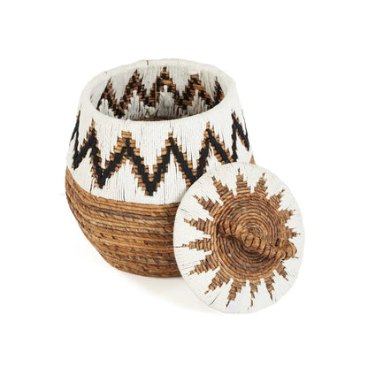 Le Little Bay Beach Panier Naturel Blanc Moyen Bazar Bizarre