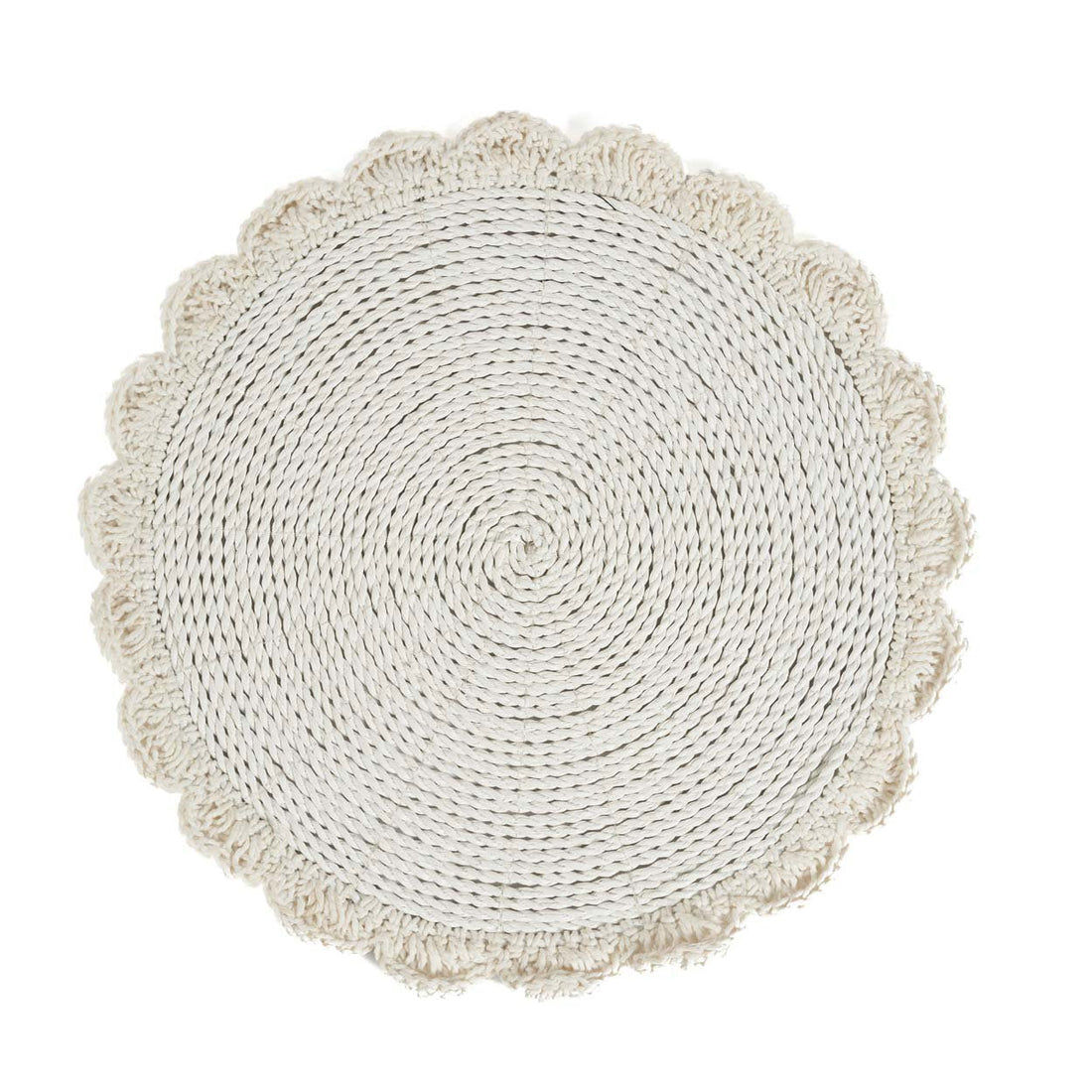 Le set de table Macramé Mariage - Naturel Bazar Bizar