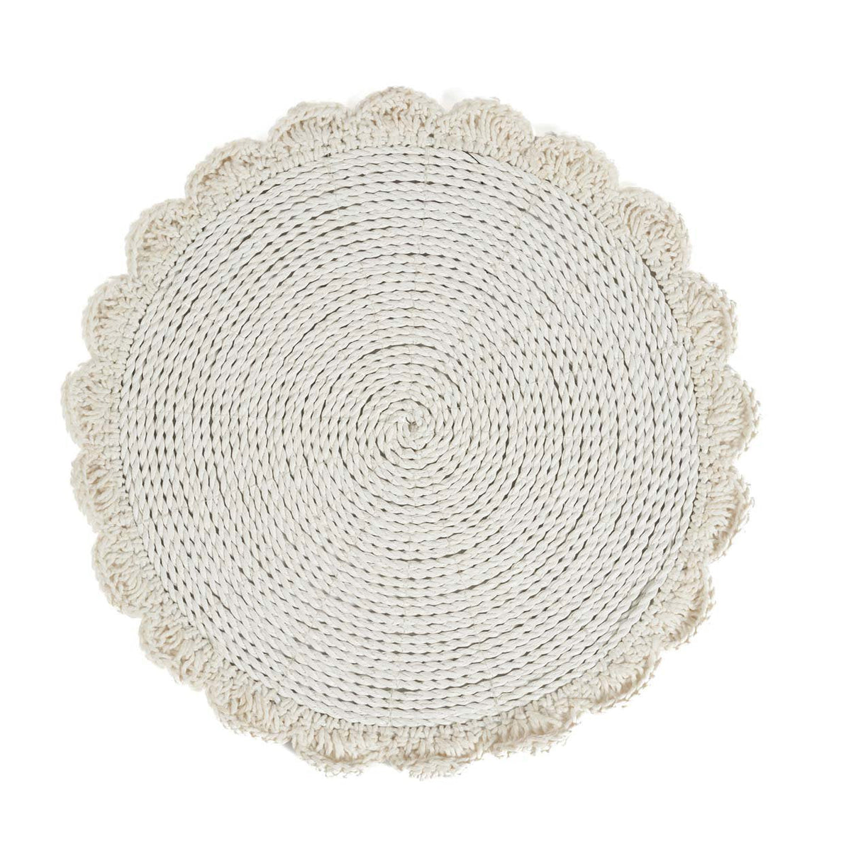 Le set de table Macramé Mariage - Naturel Bazar Bizar