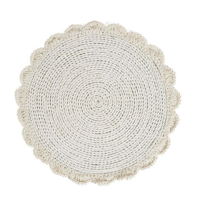 Le set de table Macramé Mariage - Naturel Bazar Bizar