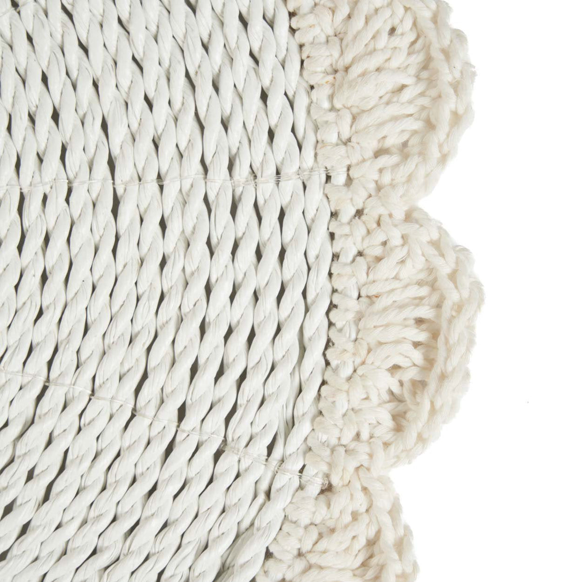 Le set de table Macramé Mariage - Naturel Bazar Bizar