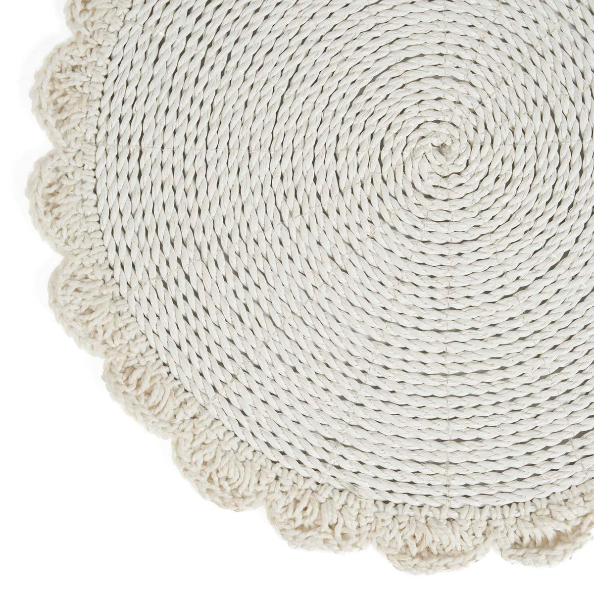 Le set de table Macramé Mariage - Naturel Bazar Bizar