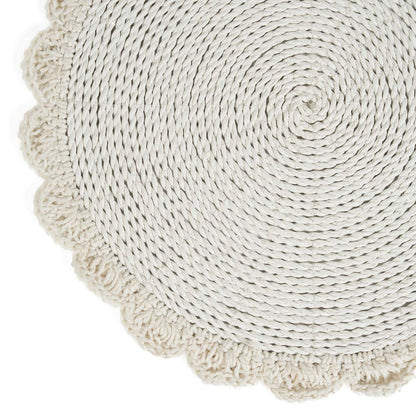 Le set de table Macramé Mariage - Naturel Bazar Bizar