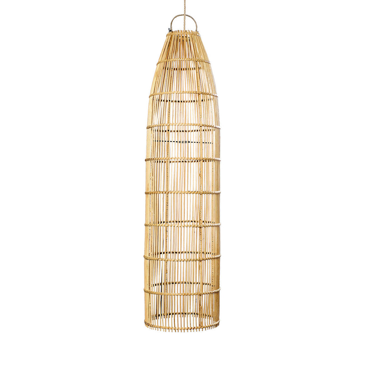 La suspension Fish Trap Naturel Large Bazar Bizar
