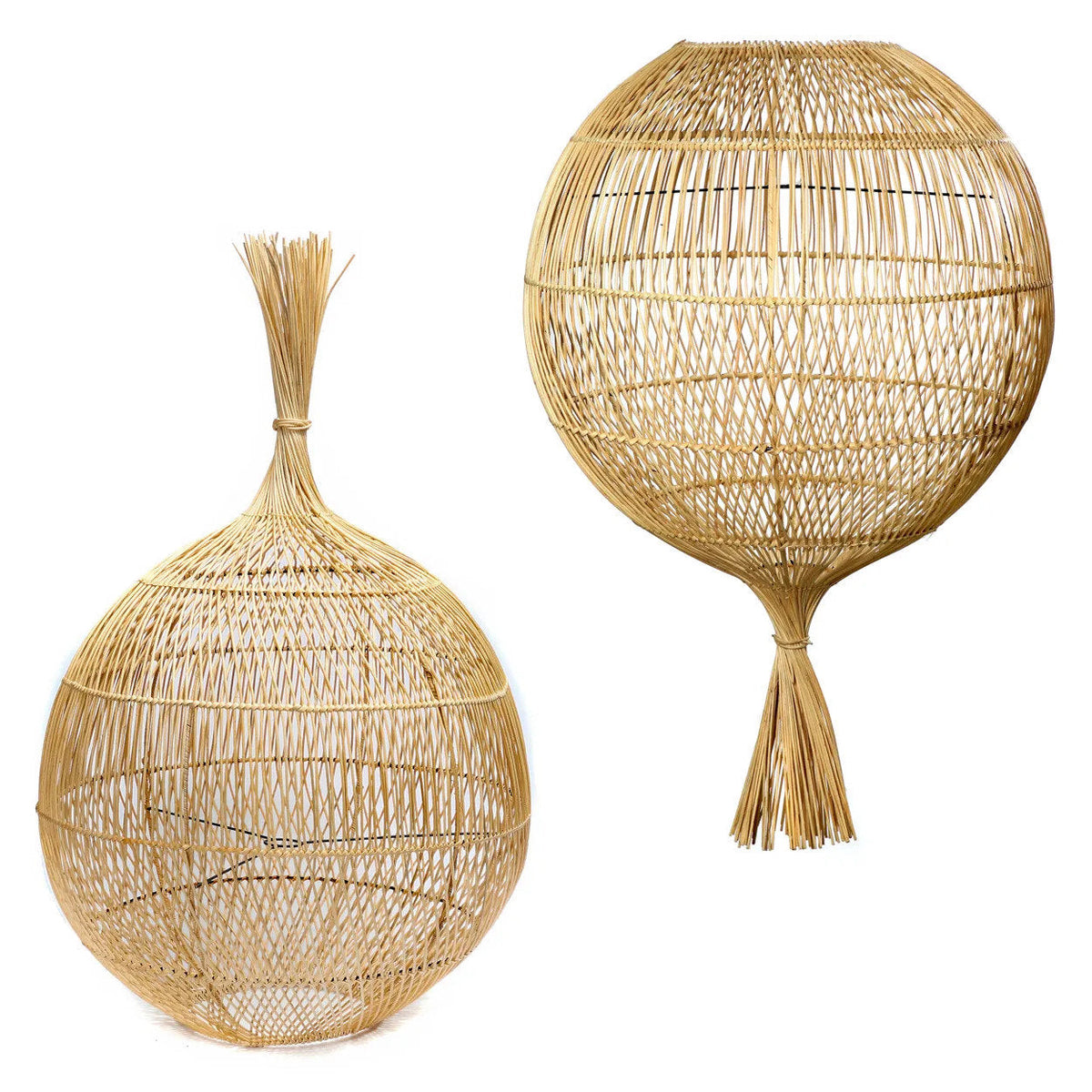 Le lampadaire Wonton - Naturel