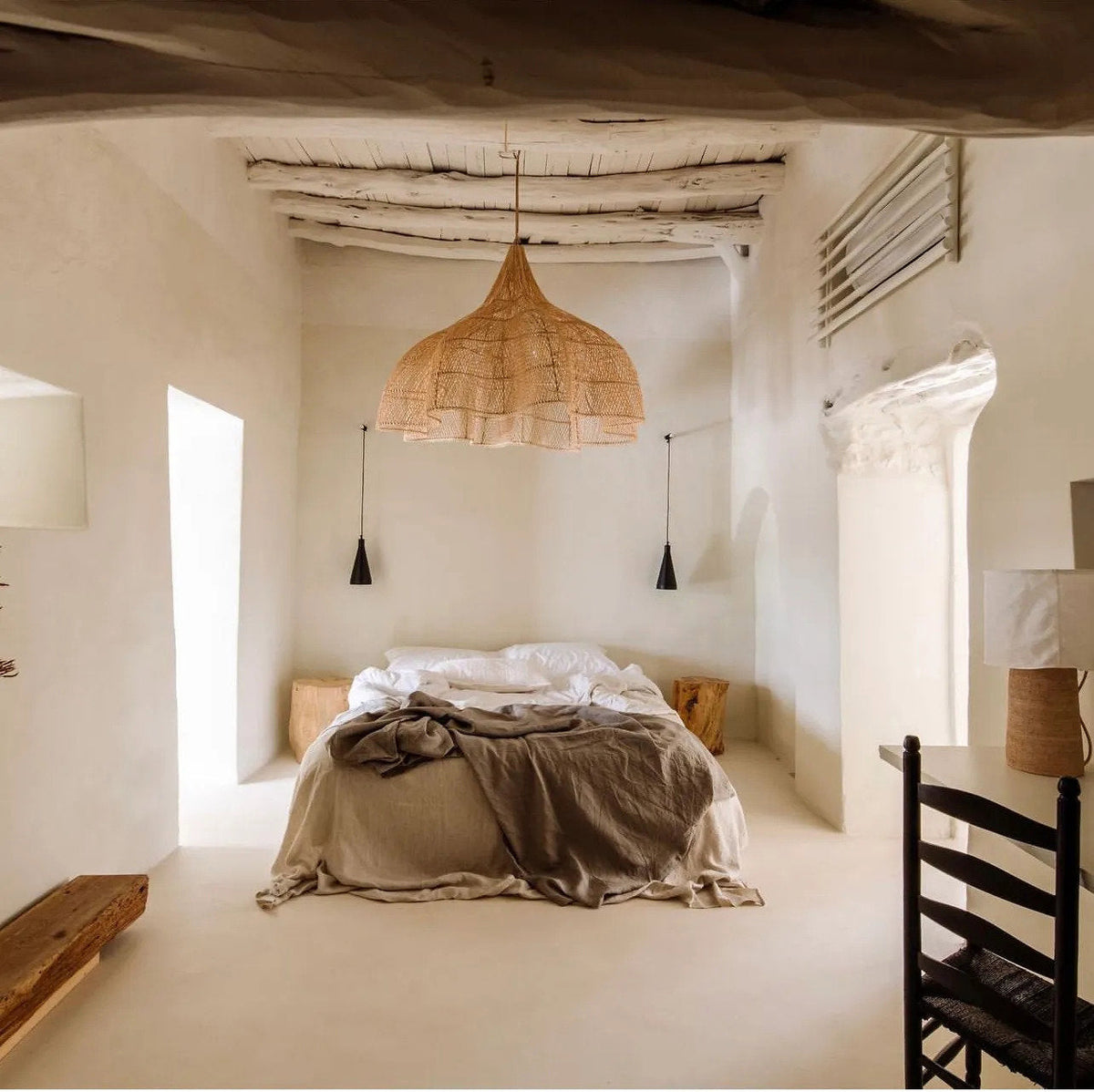 La suspension Whipped Naturel XXL Bazar Bizar