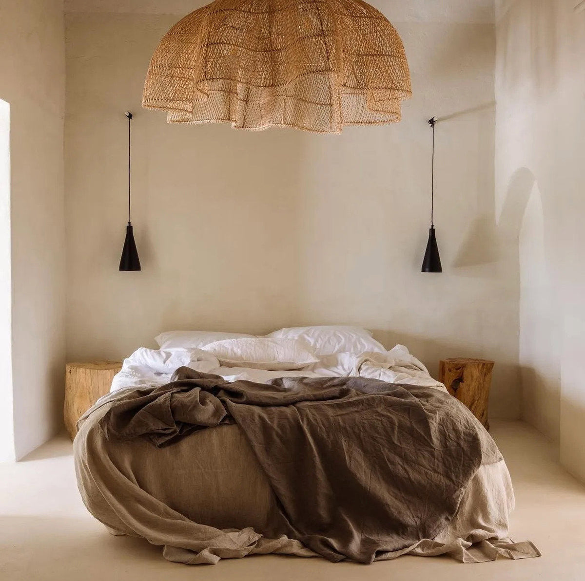 La suspension Whipped Naturel XXL Bazar Bizar