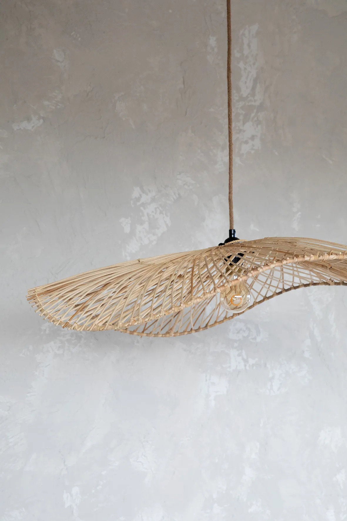 La suspension Chapeau Naturel Large Bazar Bizar