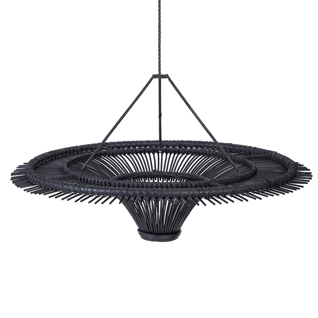 La suspension Sky noire XXL Bazar Bizar