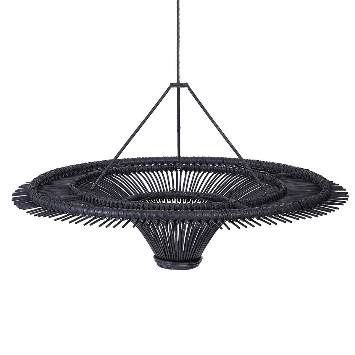 La suspension Sky noire XXL Bazar Bizar