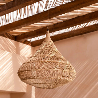 La suspension Goutte - Naturel - Large Bazar Bizar