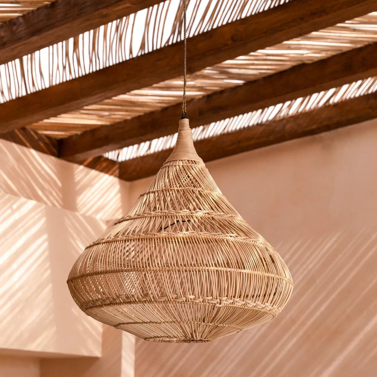 La suspension Goutte - Naturel - XL Bazar Bizar