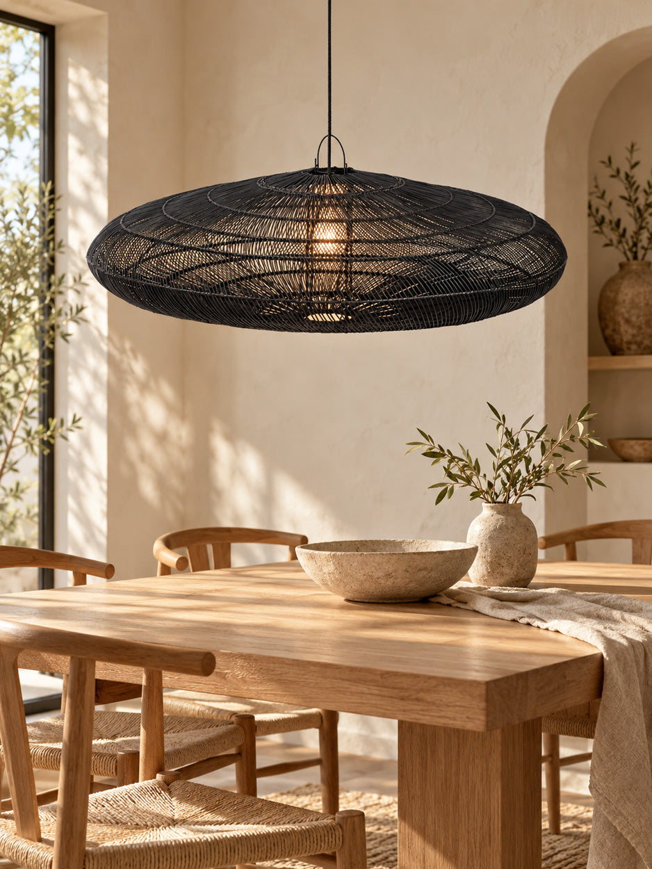 La suspension Macaron - Noir - XL Bazar Bizar