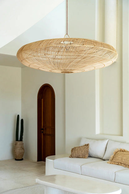 La suspension Macaron Naturel XL Bazar Bizar