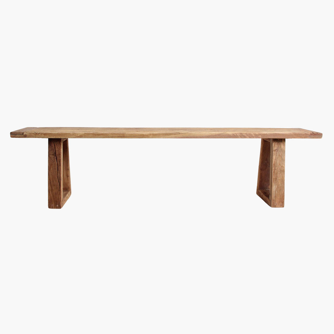 Banc de salle à manger en teck Farmwood 180 cm Raw Materials