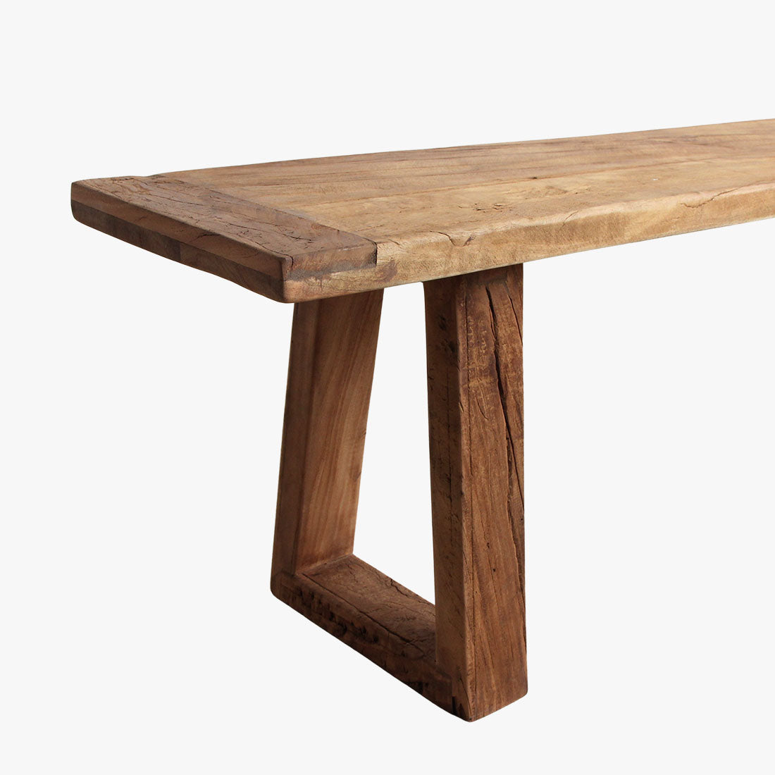Banc de salle à manger en teck Farmwood 180 cm Raw Materials