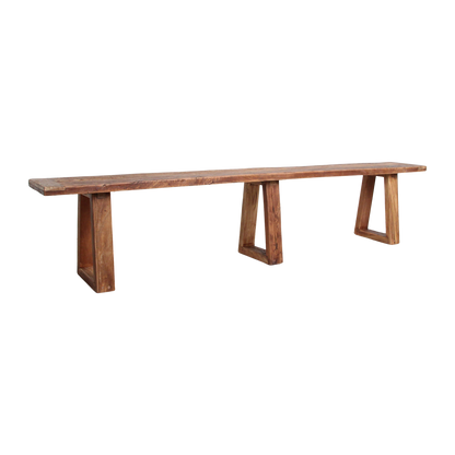Banc de salle à manger en teck Farmwood 200 cm Raw Materials