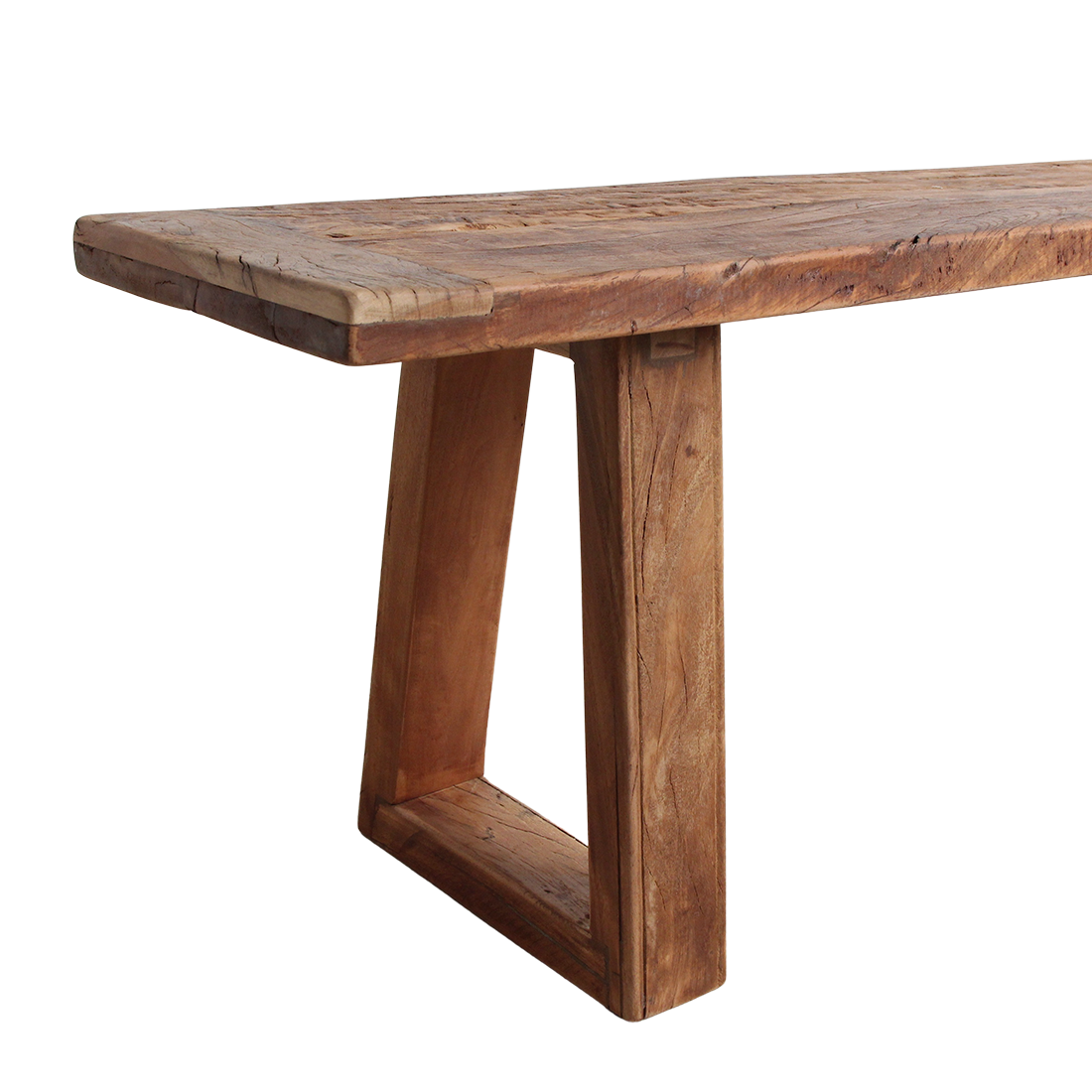 Banc de salle à manger en teck Farmwood 200 cm Raw Materials