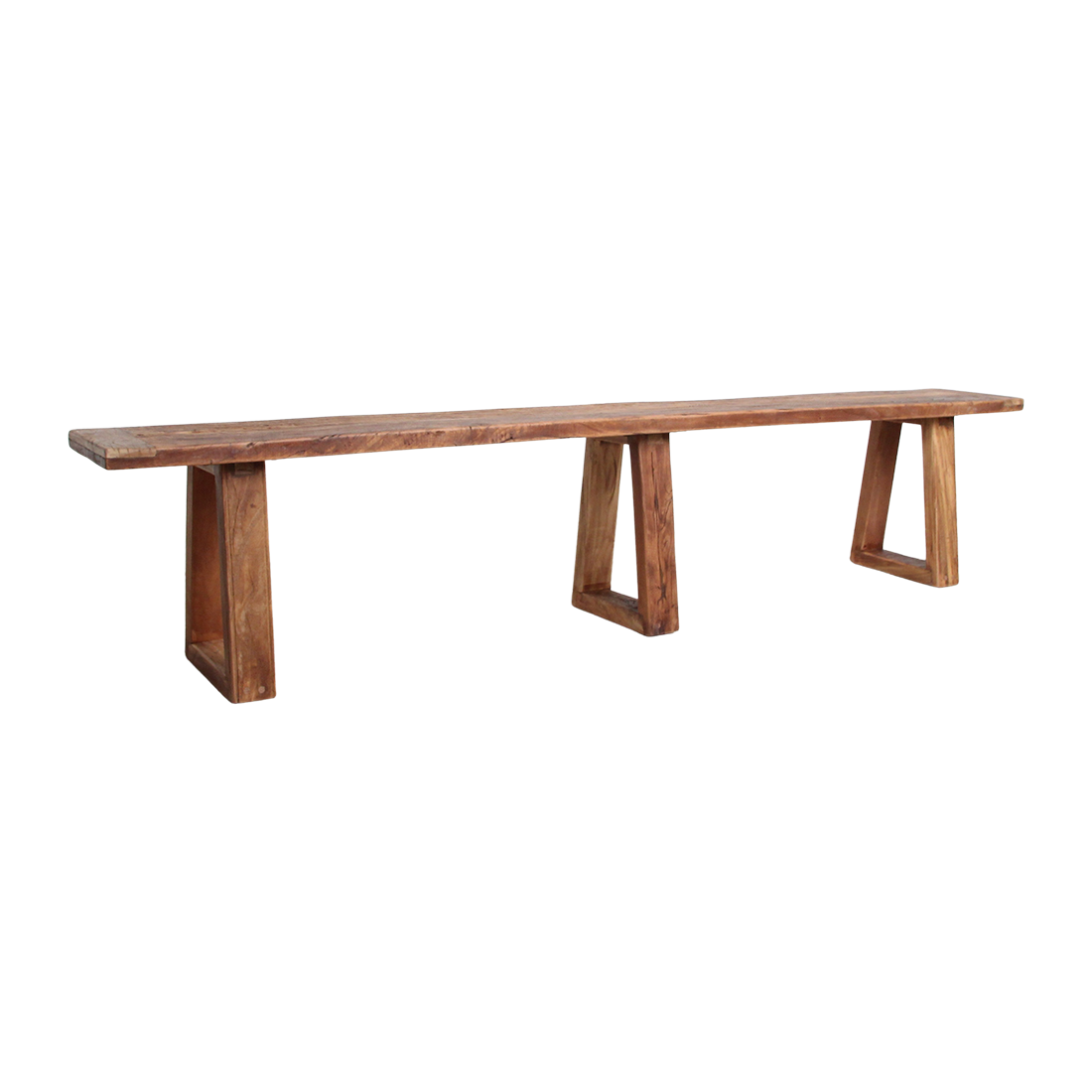 Banc de salle à manger en teck Farmwood 220 cm Raw Materials
