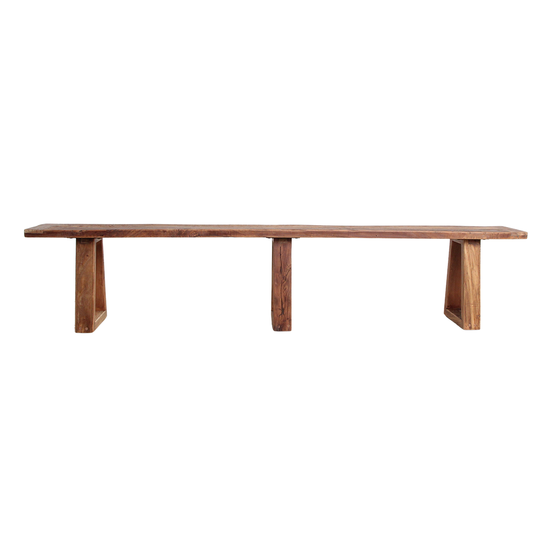 Banc de salle à manger en teck Farmwood 220 cm Raw Materials