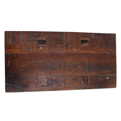 Banc en bois Factory Bois recyclé Marron Matière première brute